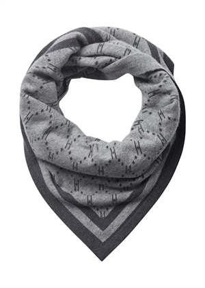 Hype The Detail triangle scarf Light Grey/Antrasit